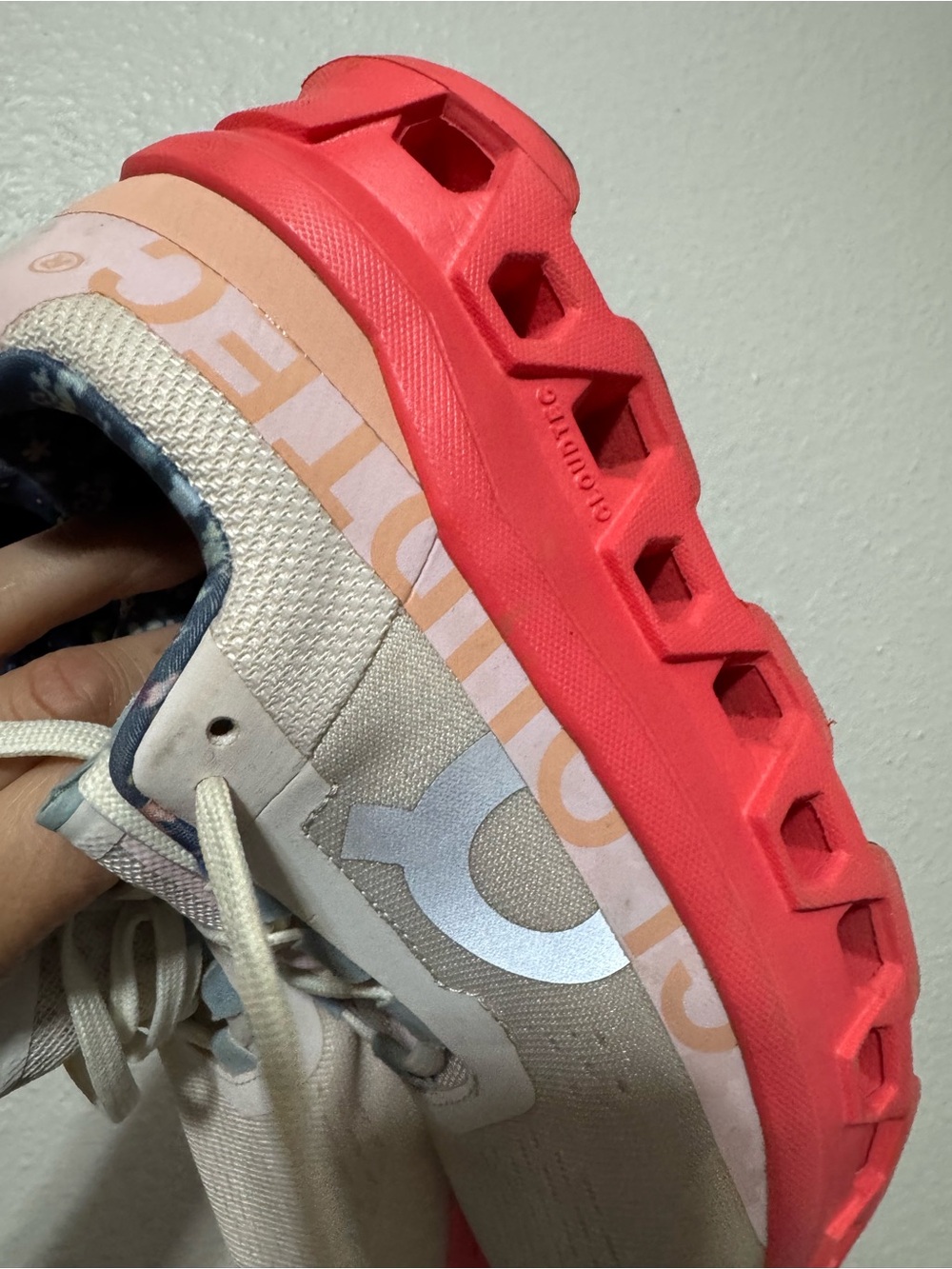 FP Movement XOnCloudMonster sneakers Oyster/Lotus - Picture 6 of 16
